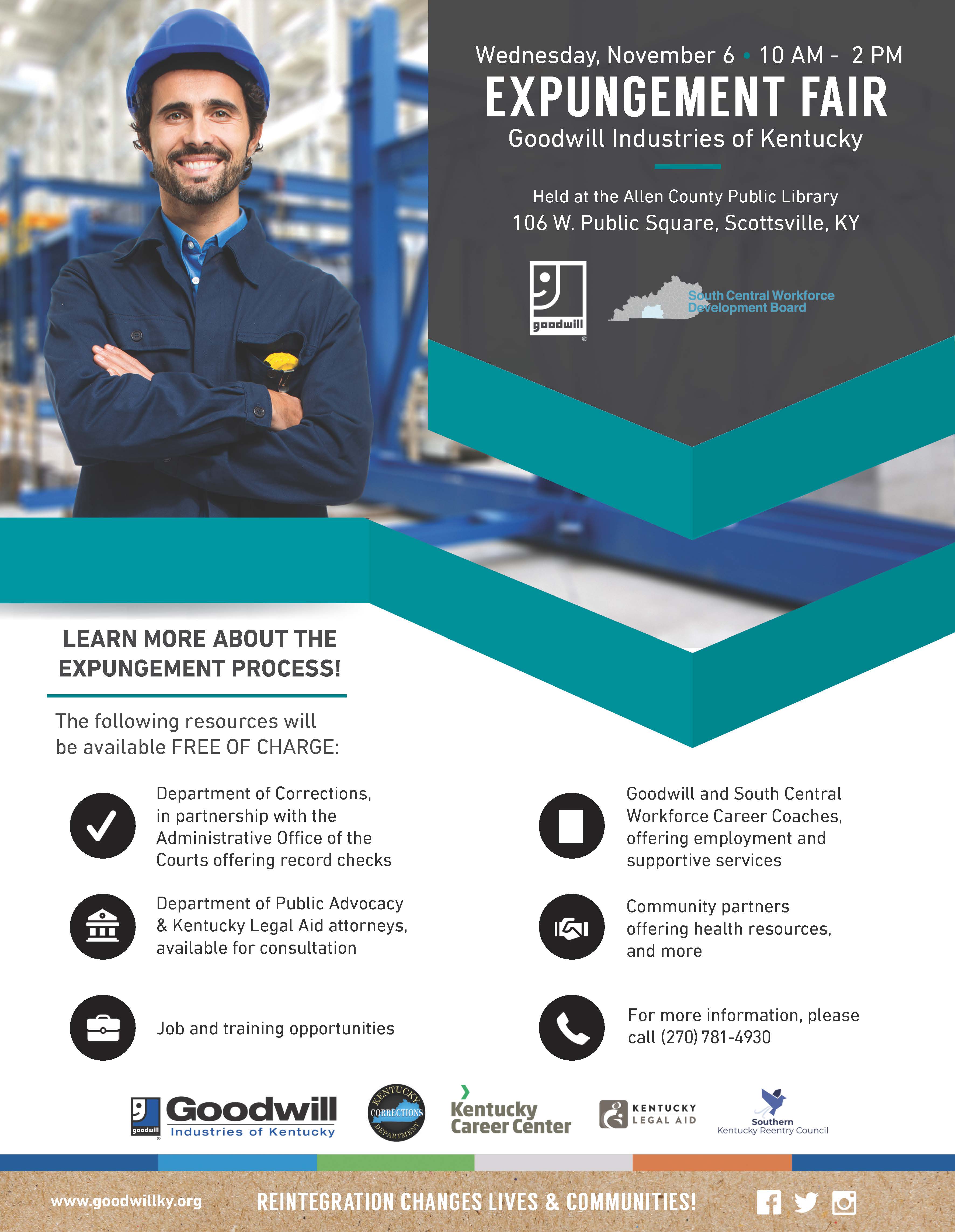 Scottsville_ExClinic_110619 Southern Kentucky Reentry Council